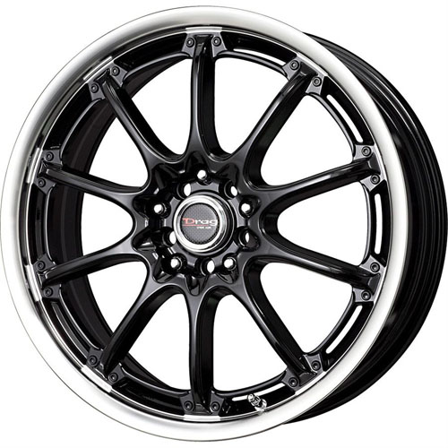 Drag Wheels - DR47 Gloss Black (17/18 Zoll)