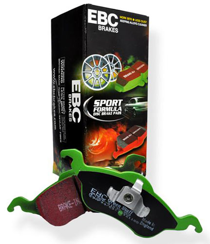 EBC Greenstuff Bremsbel�ge - Honda Prelude 97-01 133PS BB9 Hinterachse