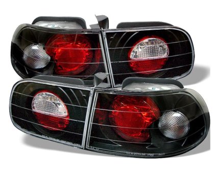 R�ckleuchten JDM Schwarz - Civic 92-95 (Hatchback)