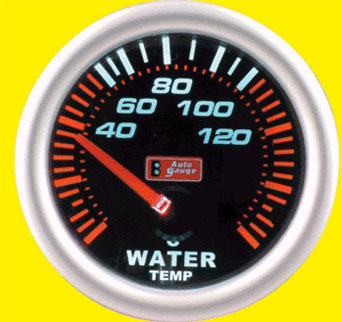 AG Water Temperature Gauge - 52mm(2 Zoll) im Smoke Design