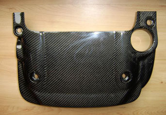 Carbon Fiber engine cover - 350 Z