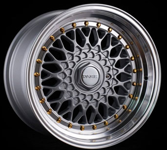 Dare Wheels - DR-RS Silber-Gold (15/16/17 Zoll)