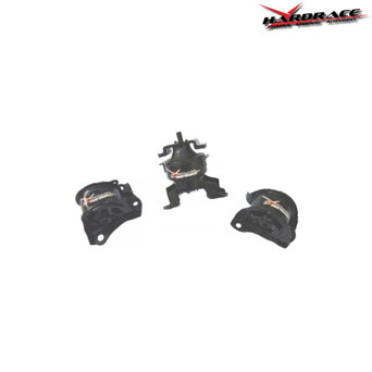 Hardrace Replacement Mounts 3pcs - Honda Civic 96-00 Hatchback