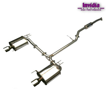 Invidia Q300 Cat-Back - Honda Accord 03-08 Sedan 2.0L *E-Sign*