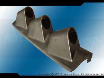 Gauge Pod 3-Hole 52mm(2 inch) - For A-Pillar CRX 92-97