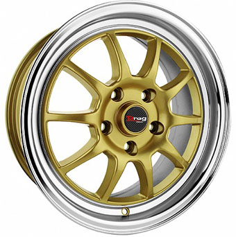 Drag Wheels - DR16 Gold (15/16/17 inch)