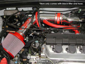Injen Short Ram Air Intake IS1545P - Civic 96-00